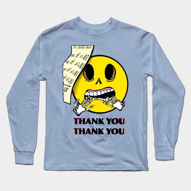 TJ's Potato House Long Sleeve T-Shirt by Generally Human